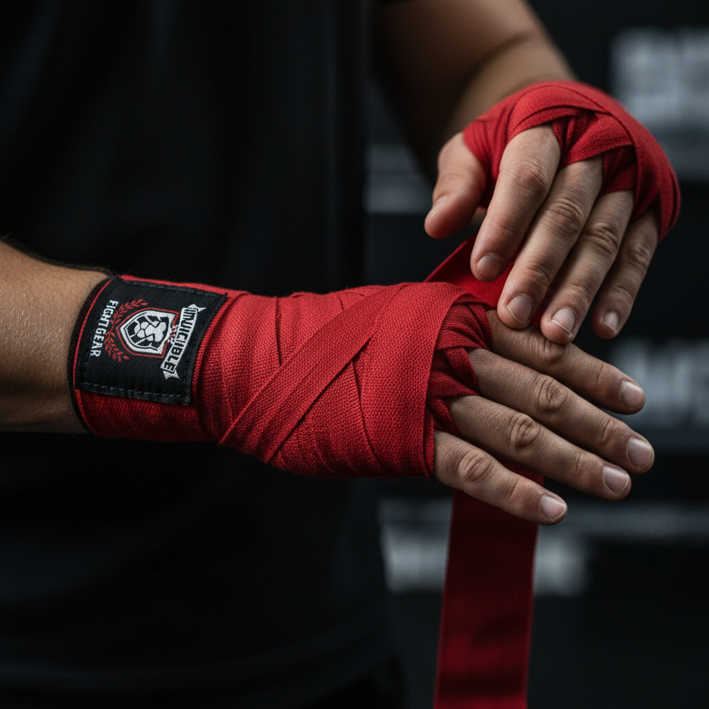 Invincible PowerWraps – Semi-Elastic Boxing Wraps