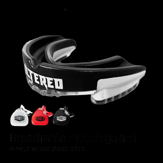 Filtered Sports Adult Sports Mouthguard Muay Thai Boxing Teeth Rugby Fight Training Protection Mma BracesFighting Mouth Guard