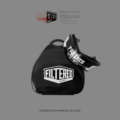Filtered Sports Adult Sports Mouthguard Muay Thai Boxing Teeth Rugby Fight Training Protection Mma BracesFighting Mouth Guard