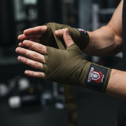 Invincible PowerWraps – Semi-Elastic Boxing Wraps