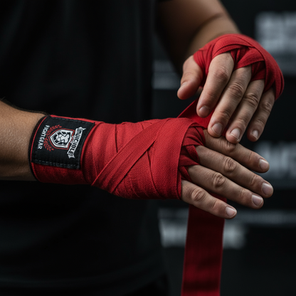 Invincible PowerWraps – Semi-Elastic Boxing Wraps