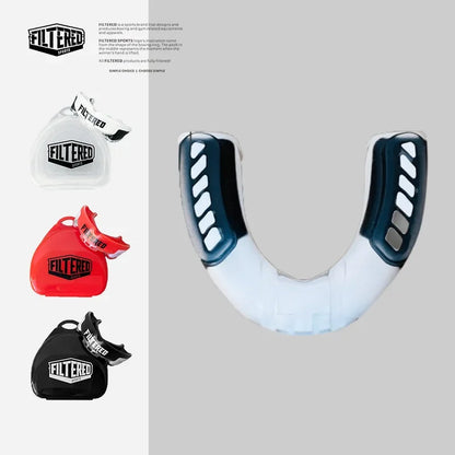 Filtered Sports Adult Sports Mouthguard Muay Thai Boxing Teeth Rugby Fight Training Protection Mma BracesFighting Mouth Guard