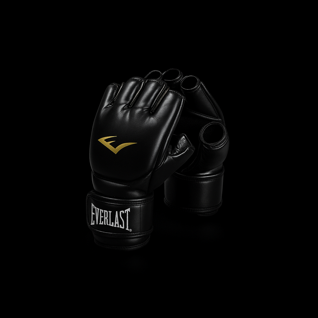 Everlast MMA Grappling Gloves – Black Edition