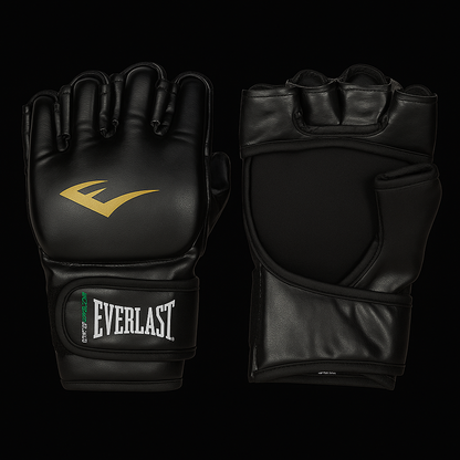 Everlast MMA Grappling Gloves – Black Edition