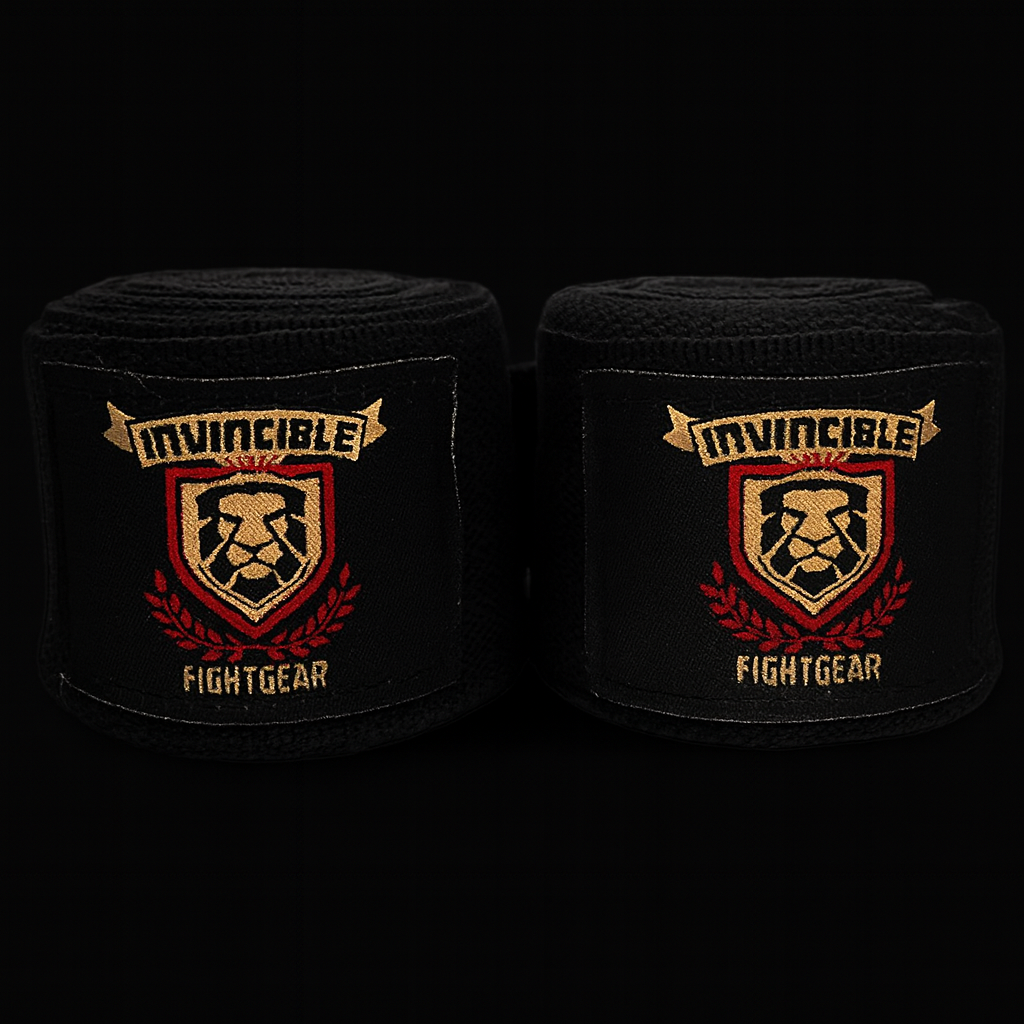 Invincible PowerWraps – Semi-Elastic Boxing Wraps