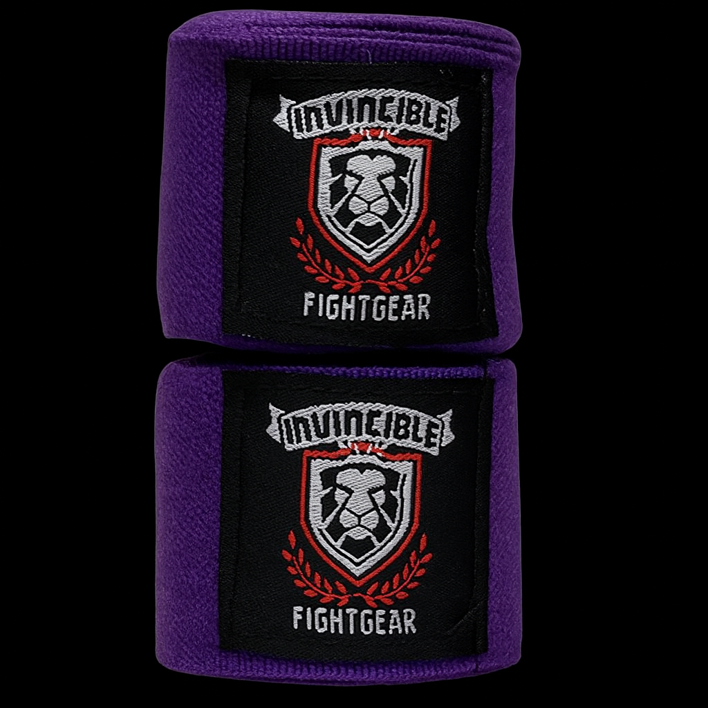 Invincible PowerWraps – Semi-Elastic Boxing Wraps