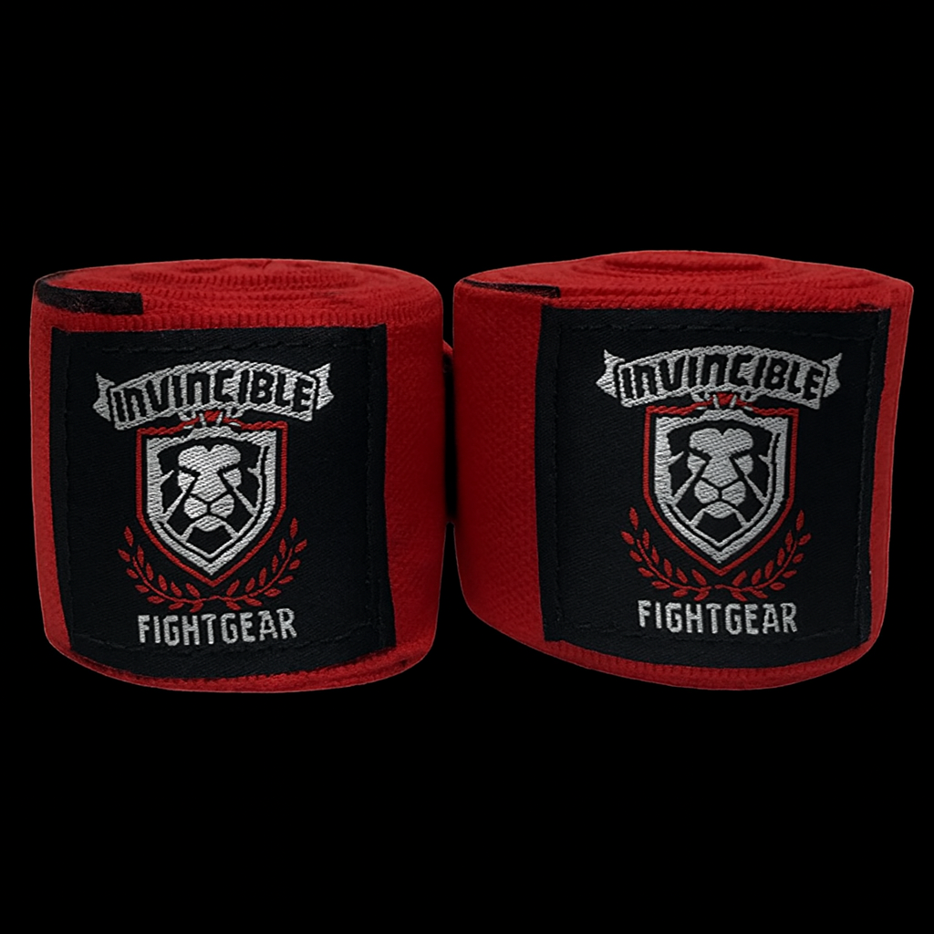 Invincible PowerWraps – Semi-Elastic Boxing Wraps