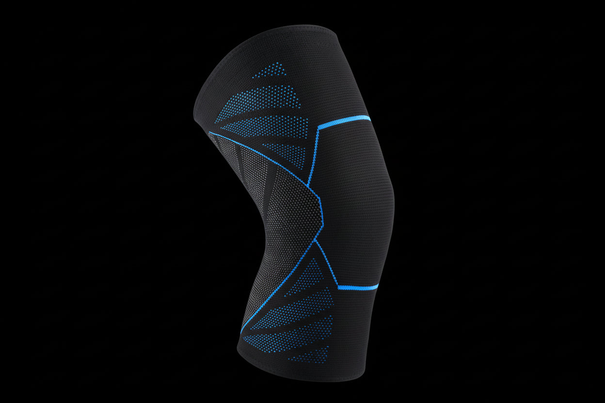 1 PCS Kyncilor Knee Brace Elastic Fitness Basketball Volleyball Running Cycling Daily Sports Nylon Sports Compression Knee Brace