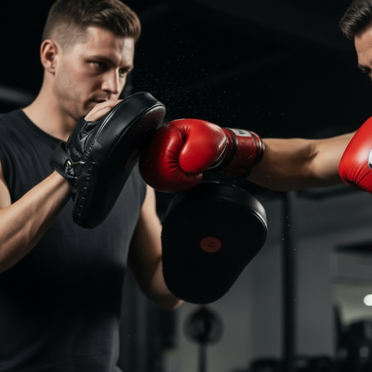 Amber Extreme Focus Mitts – Pro Series